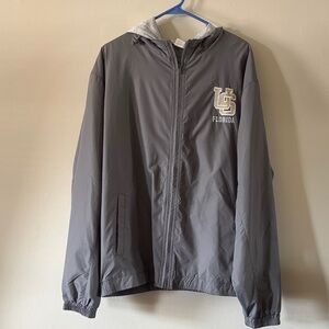Gray Universal Studio Windbreaker Jacket